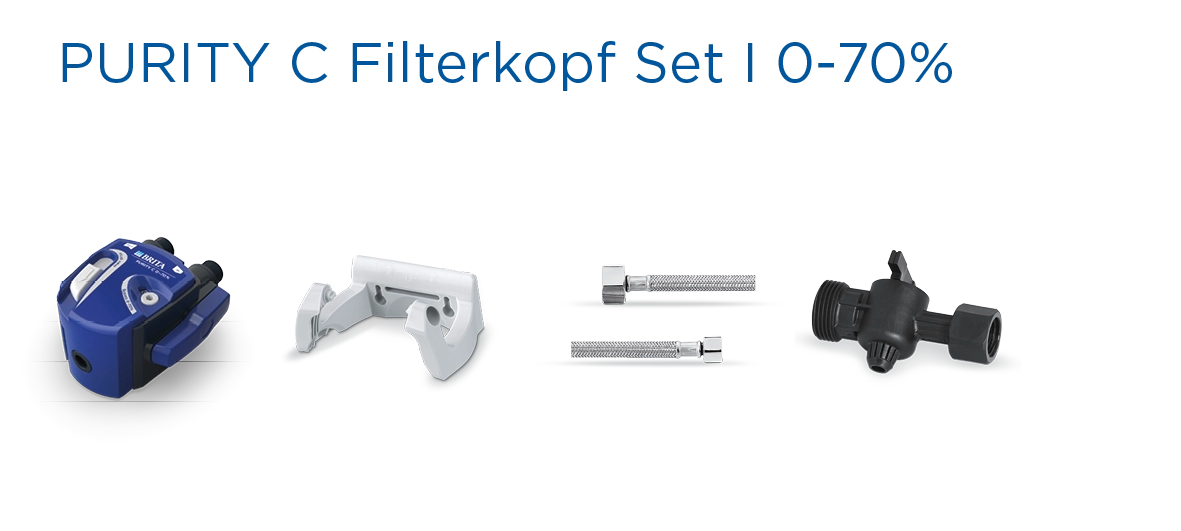 Kit tête de filtre PURITY C